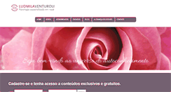 Desktop Screenshot of ludmilaventuroli.com.br